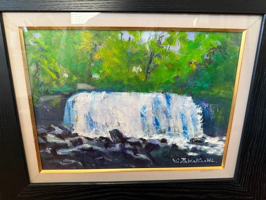 115.「高原の？？」髙橋一善 油絵