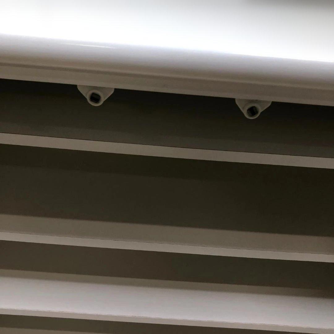 送料無料 ニトリ ポスティア 135 WH カウンター 食器棚 88252-2-