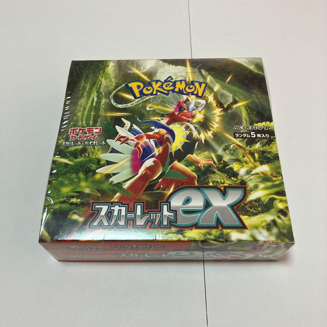 ◇ ポケモンカードゲーム スカーレットex 1BOX シュリンク付き - メルカリ