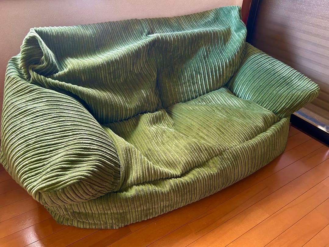 【最終値下げ】lounge pug オリーブグリーン コーデュロイ ソファ