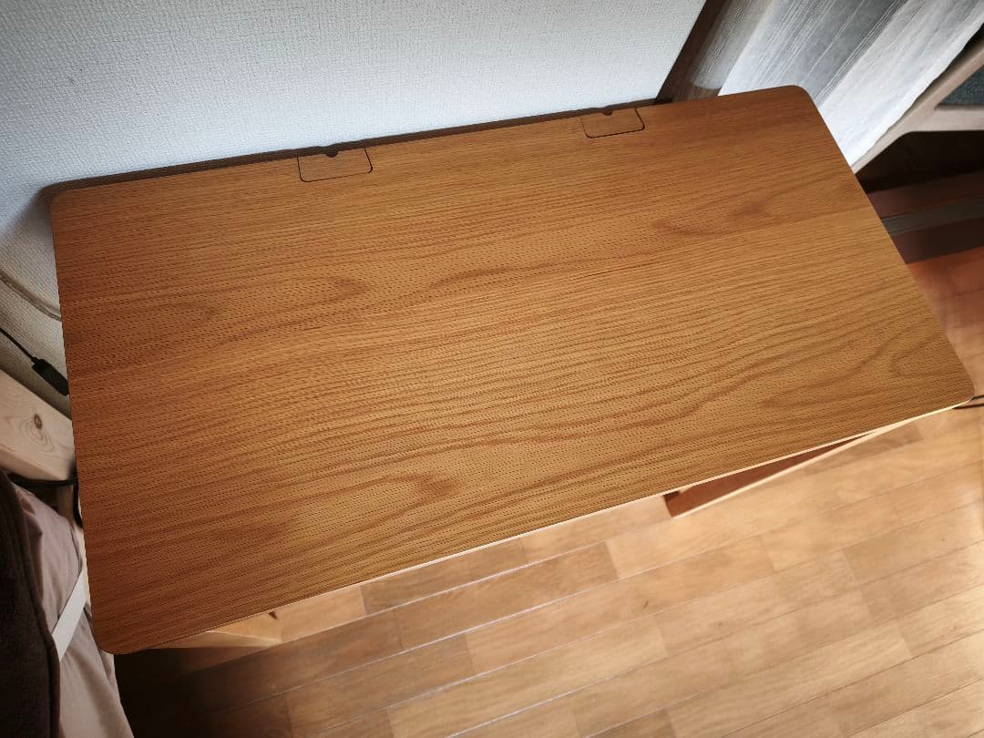 【美品】完成品　 ベルメゾン　コンパクトデスク　80×40