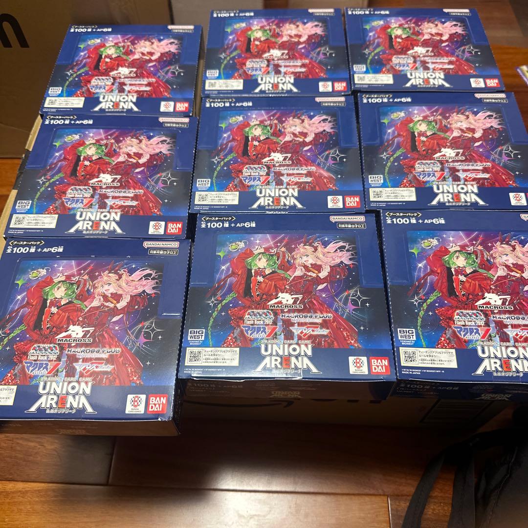 ハ*ト様 ユニオンアリーナ マクロス　9box 新品未開封 テープ付き