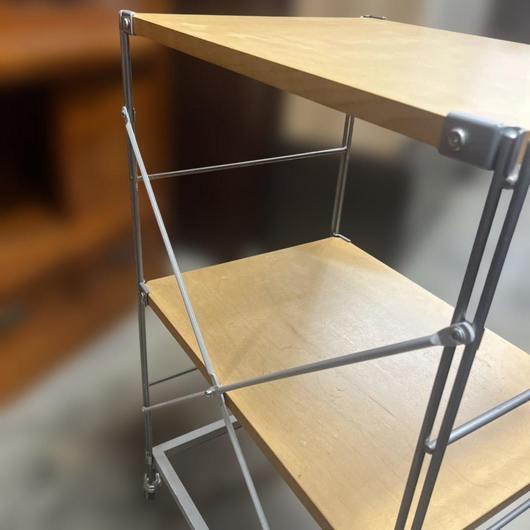 【無印良品】ユニットシェルフ◇キャスター付き◆