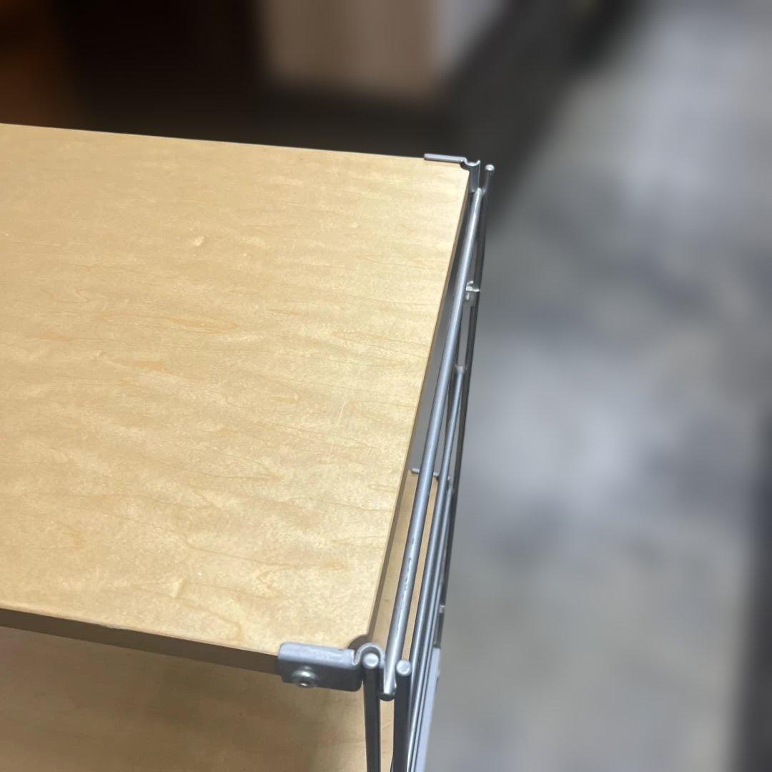 【無印良品】ユニットシェルフ◇キャスター付き◆