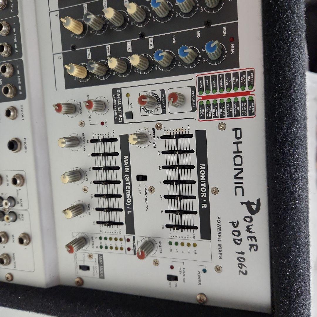 PHONIC POD 1062パワードミキサー