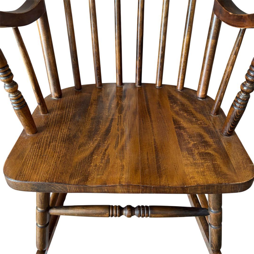 ロッキングチェア　アーム　 チェア 椅子 ウッドチェア　ウインザー