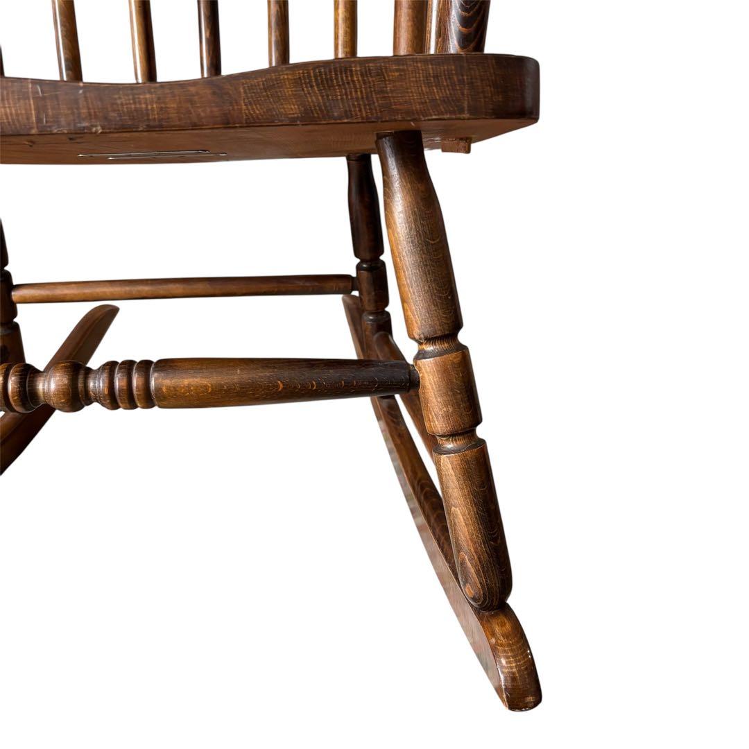 ロッキングチェア　アーム　 チェア 椅子 ウッドチェア　ウインザー