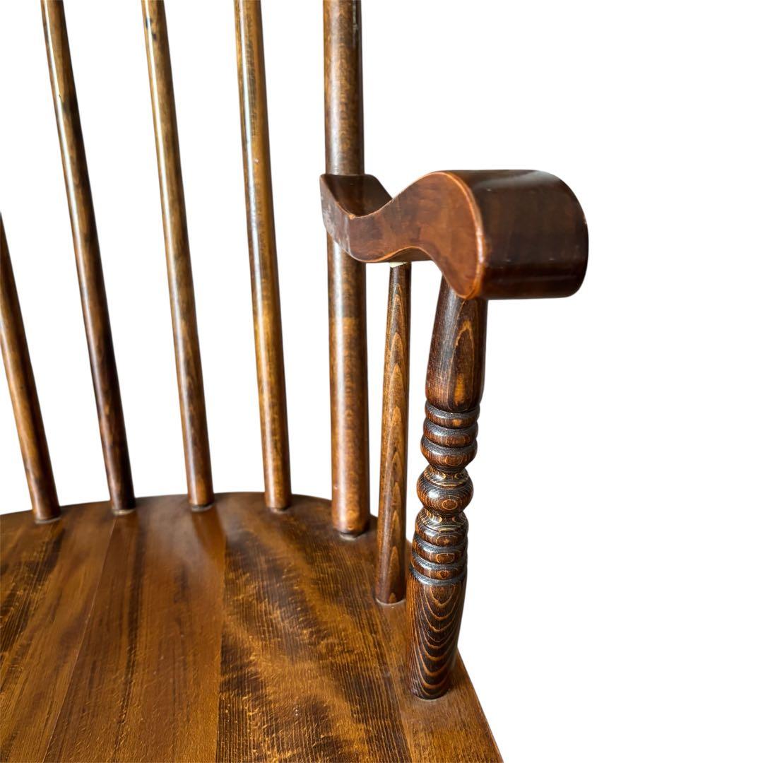 ロッキングチェア　アーム　 チェア 椅子 ウッドチェア　ウインザー