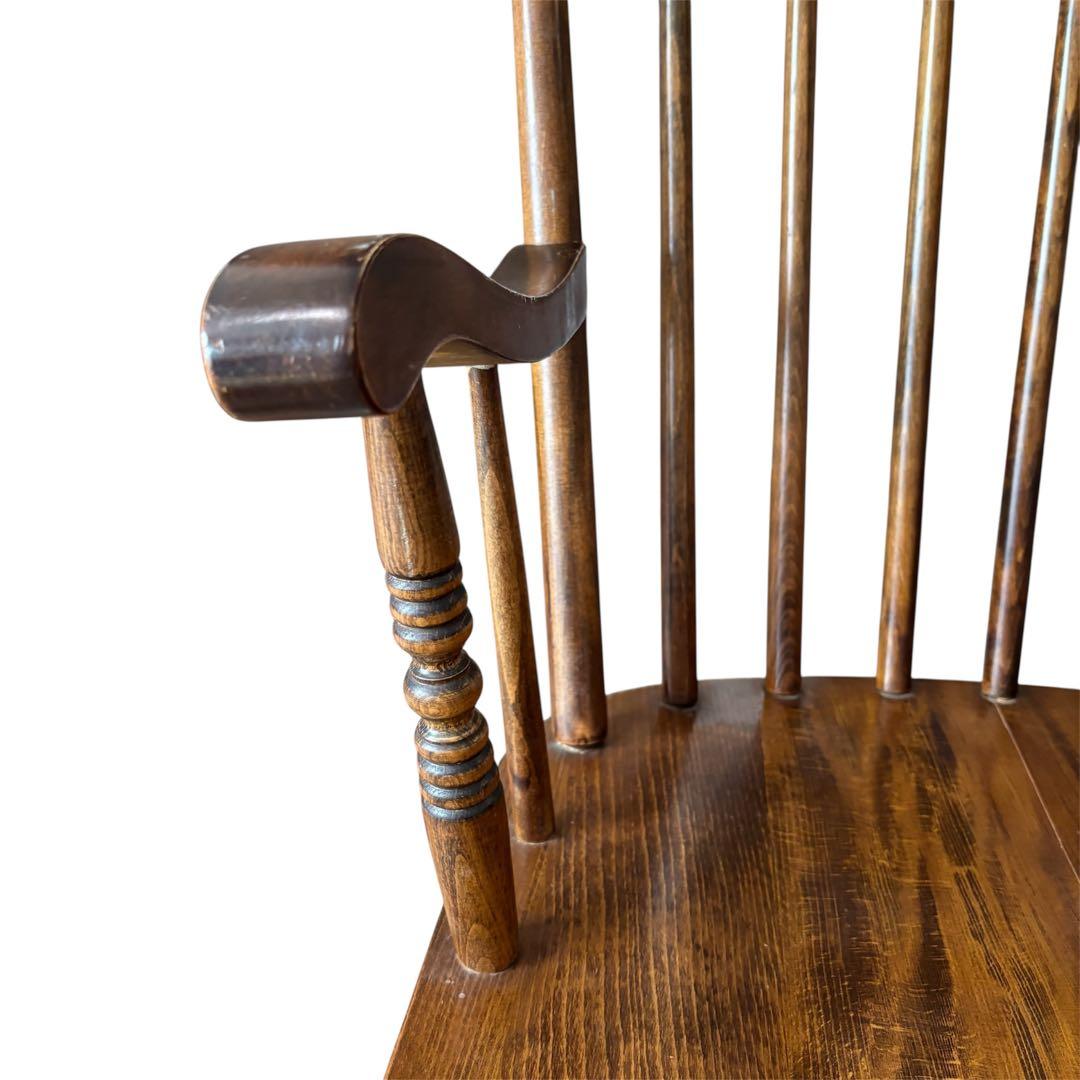 ロッキングチェア　アーム　 チェア 椅子 ウッドチェア　ウインザー