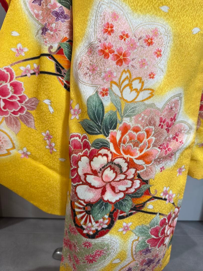 七五三　正絹　着物　フルセット