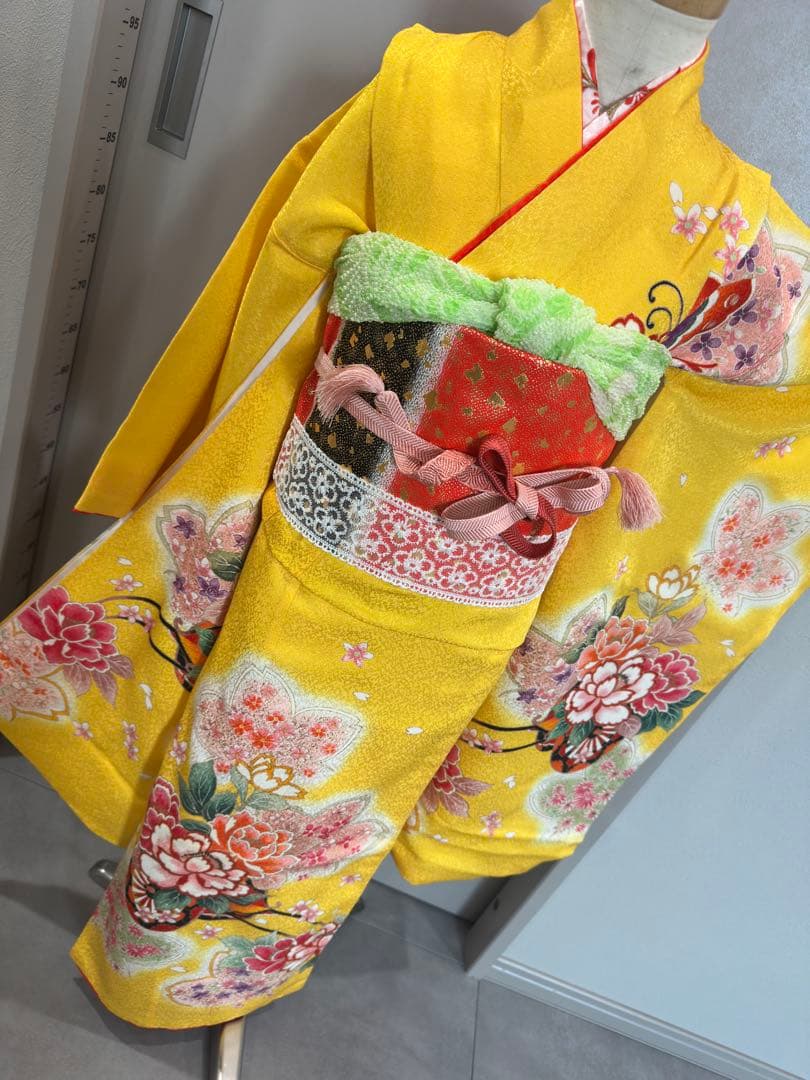 七五三　正絹　着物　フルセット