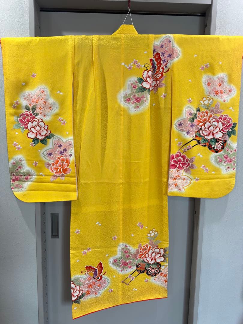 七五三　正絹　着物　フルセット