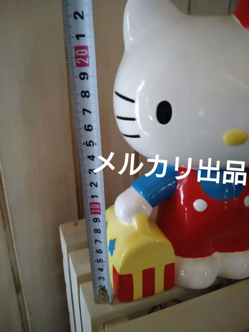 サンリオ★インテリア:陶器:置物:未使用★キティちゃん:レトロ:レア