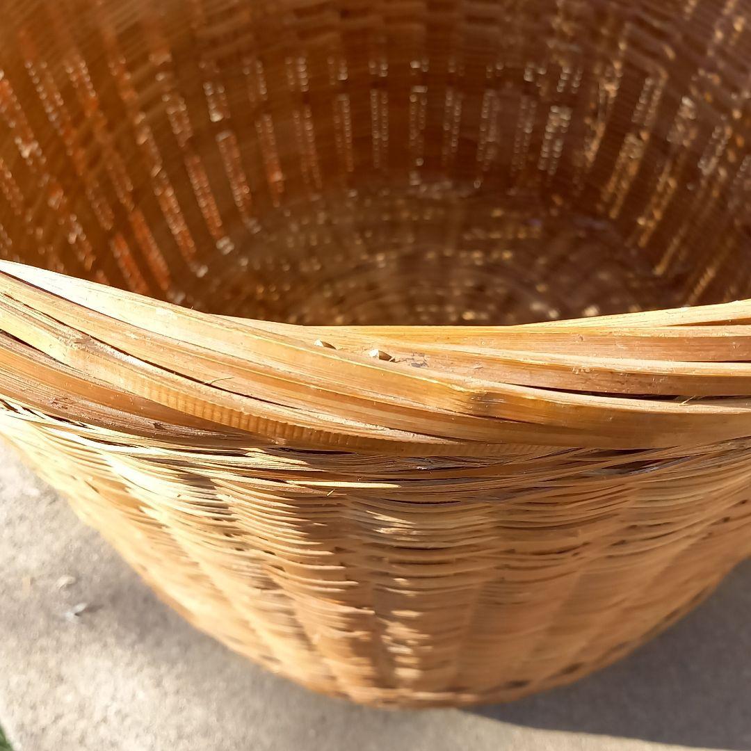 竹ざる　 かご　 竹細工 　竹籠　 天然素材 ３点