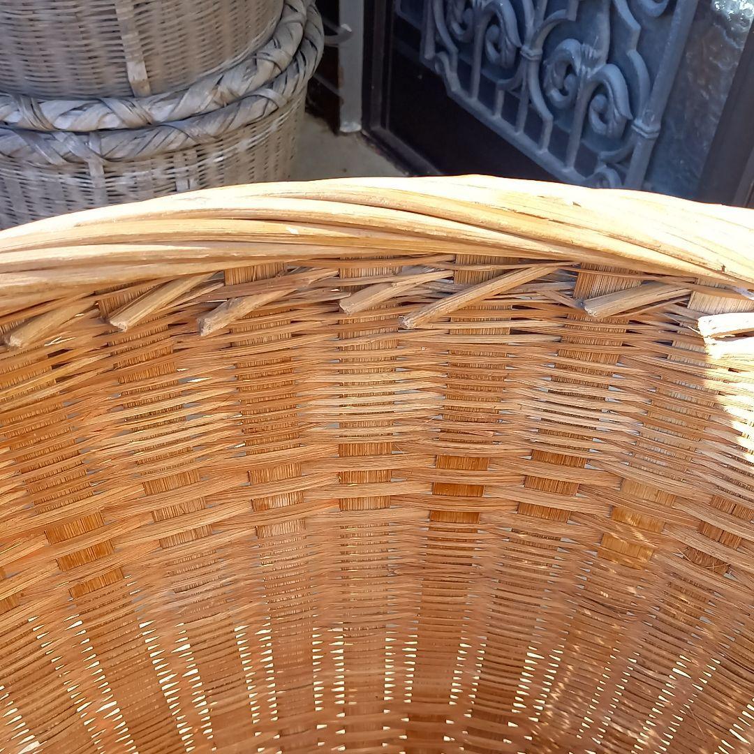 竹ざる　 かご　 竹細工 　竹籠　 天然素材 ３点