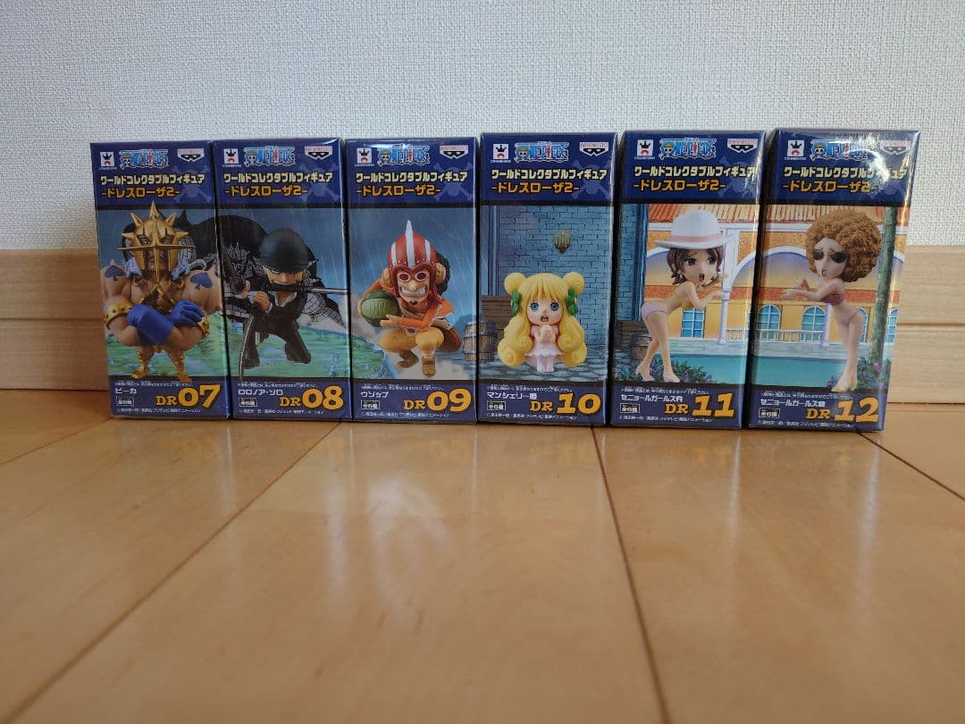 ワンピース ワールドコレクタブルフィギュア ドレスローザ24体セット