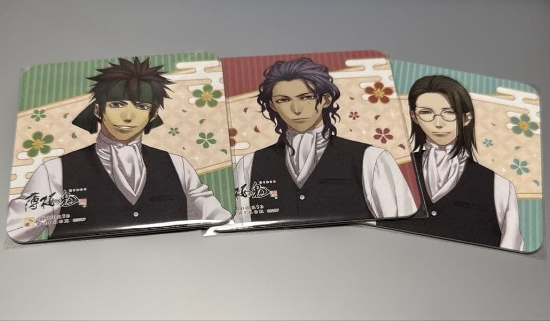 薄桜鬼 コースター オトメイトガーデン 坂本 山南 原田 - メルカリ