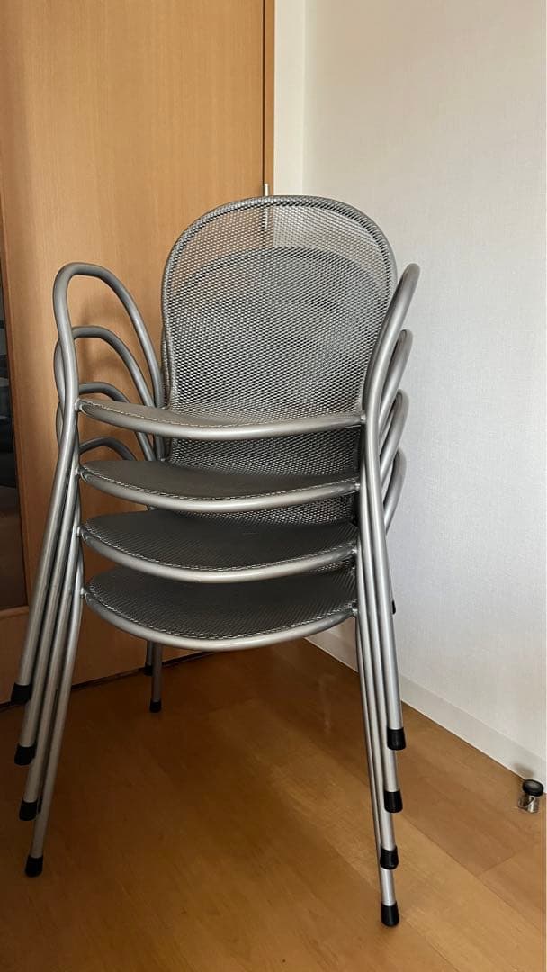 emu ロンダチェア4脚セット イタリア製 ガーデンチェア