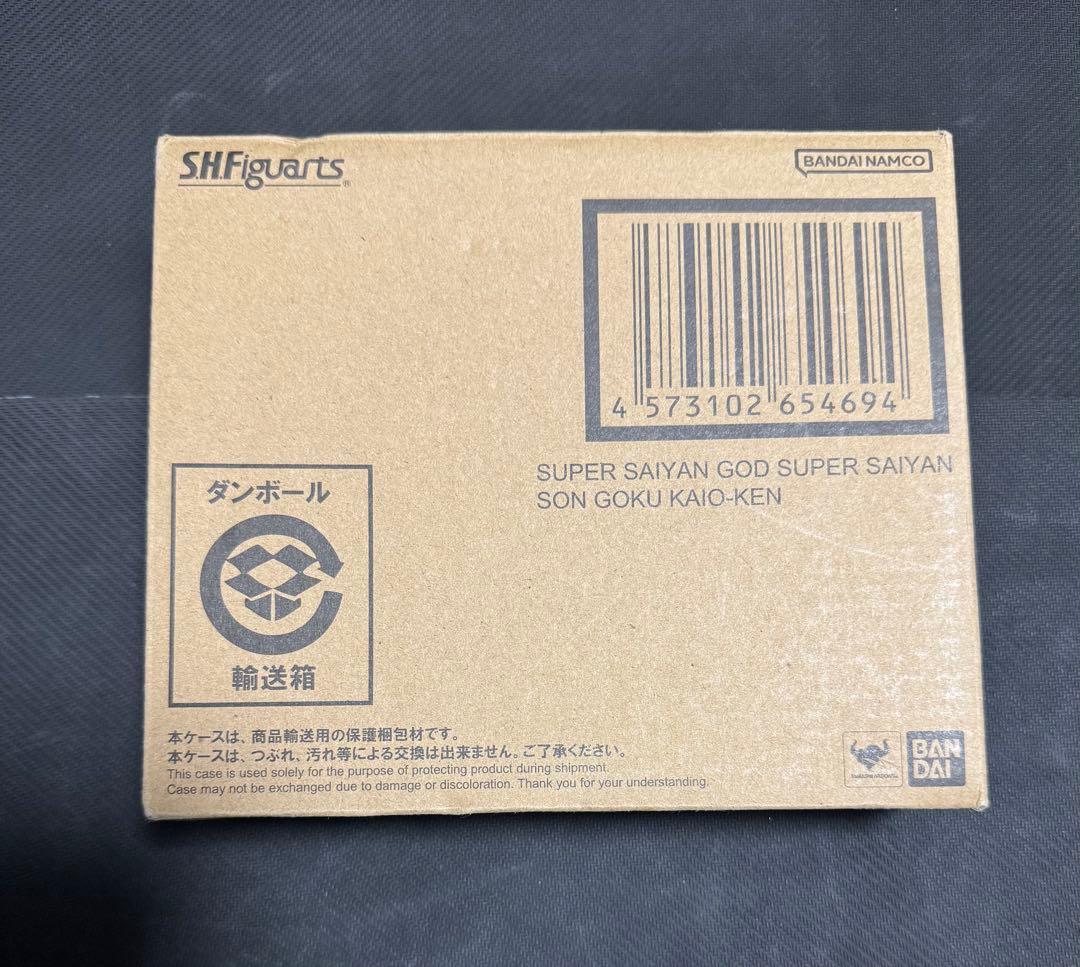 S.H.Figuarts スーパーサイヤ人ゴッドスーパーサイヤ人　孫悟空　界王拳
