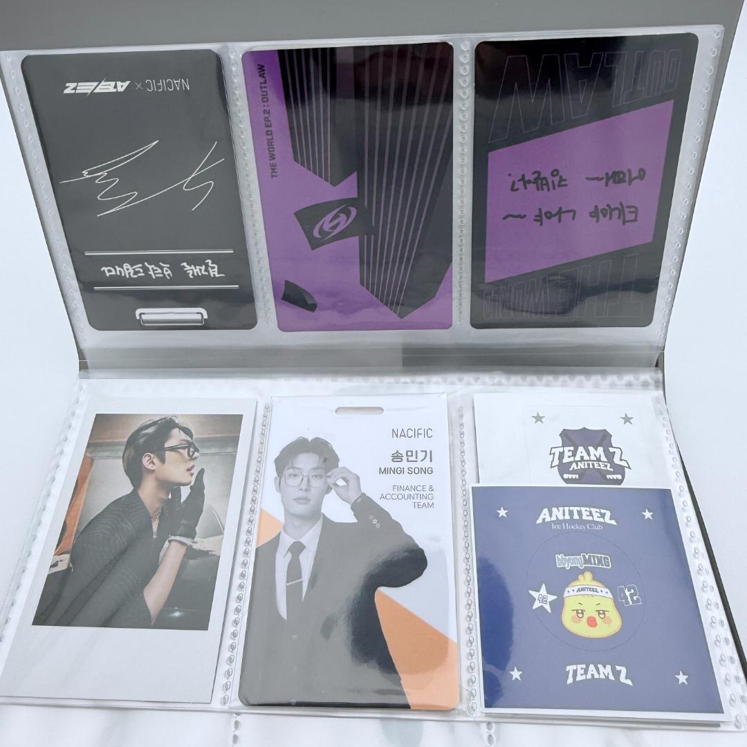 公式 ATEEZ アチズ ミンギ トレカ まとめ - メルカリ