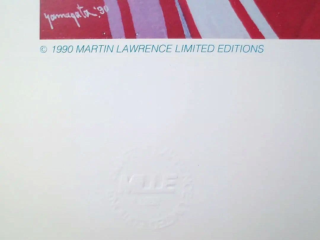 新春特価◆ヒロ•ヤマガタ【Princess Club】サイン入り◆エンボス印有り