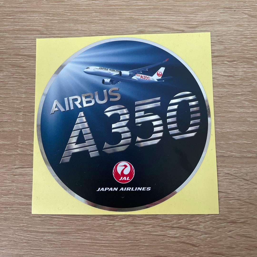 JAL airbus A350ステッカー シール - メルカリ