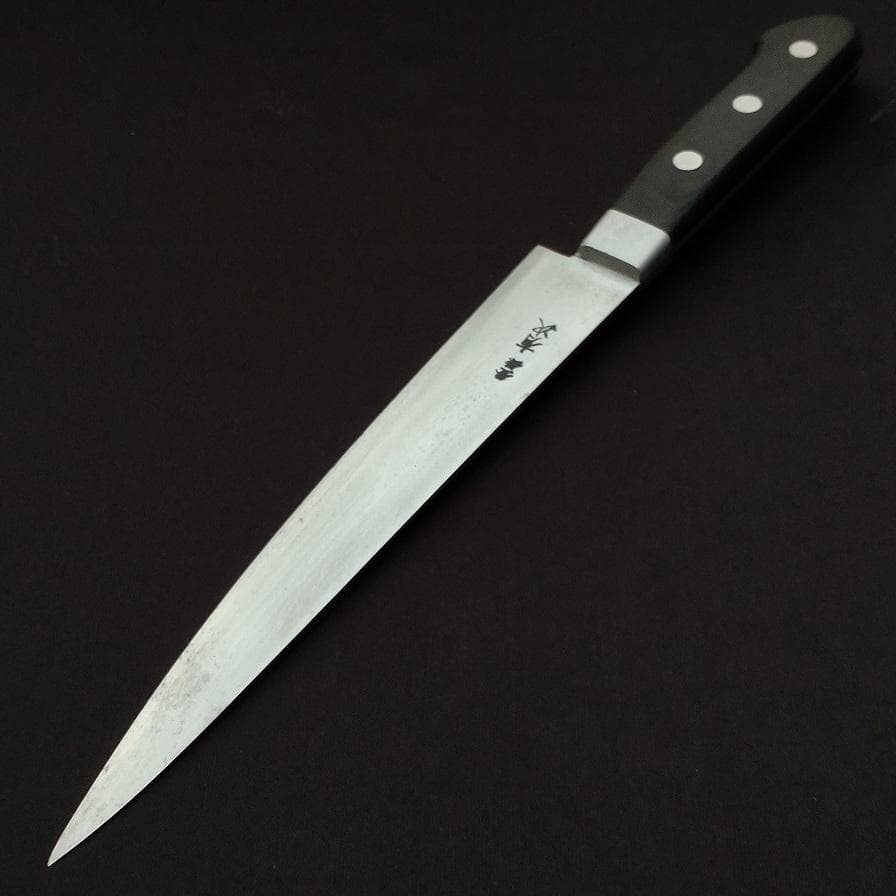 筋引包丁 有次 刃長約208㎜ スライサー シェフナイフ 庖丁 《0236》