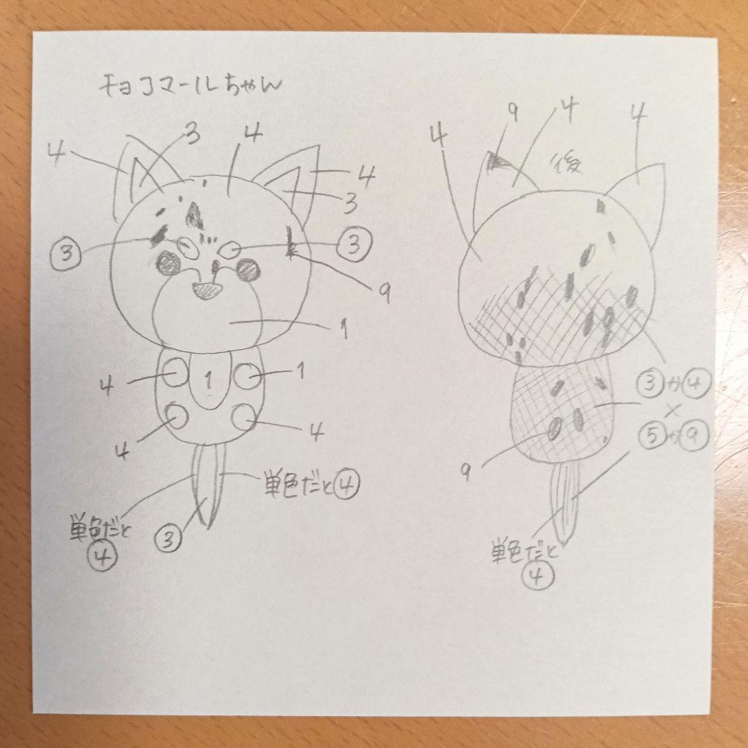 シェリーミミ様　あみぐるみのオーダーありがとうございます！⸜(*ˊᵕˋ*)⸝‬