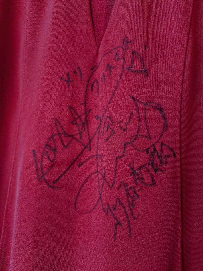 杉原杏璃 愛用の私物ドレス+ご本人着用チェキ２枚 直筆サイン入り 希少品 超レア