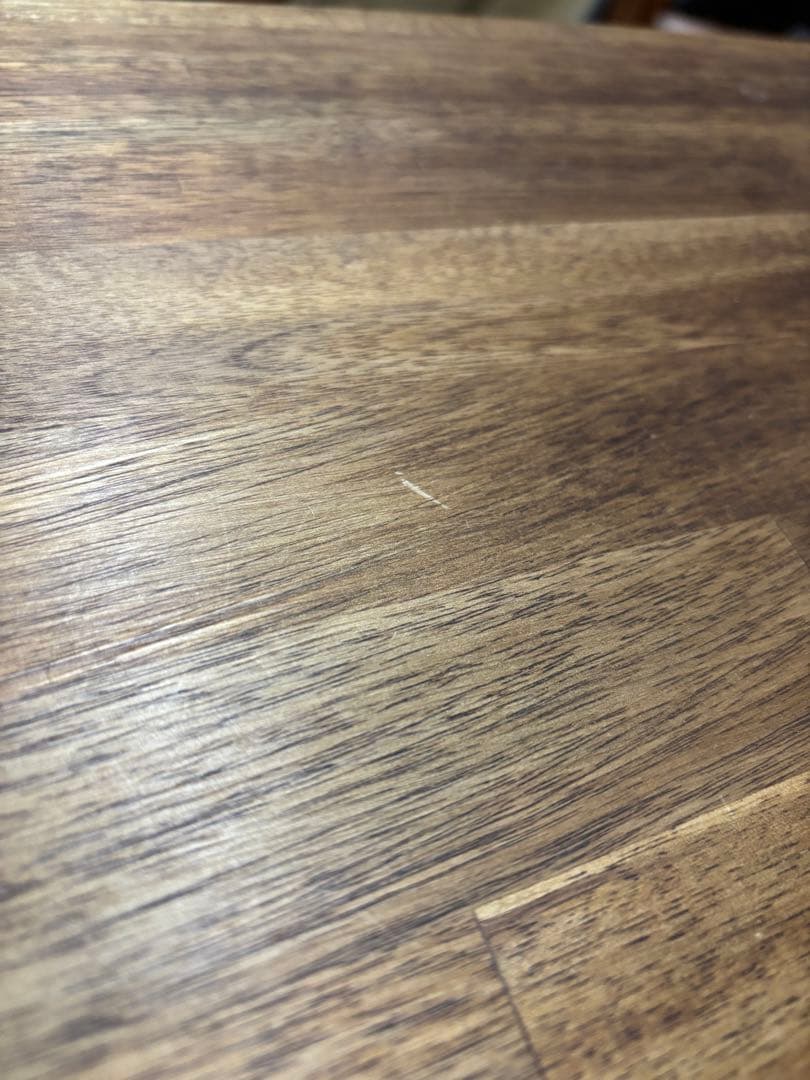 木製ブラウンテーブル　DIY