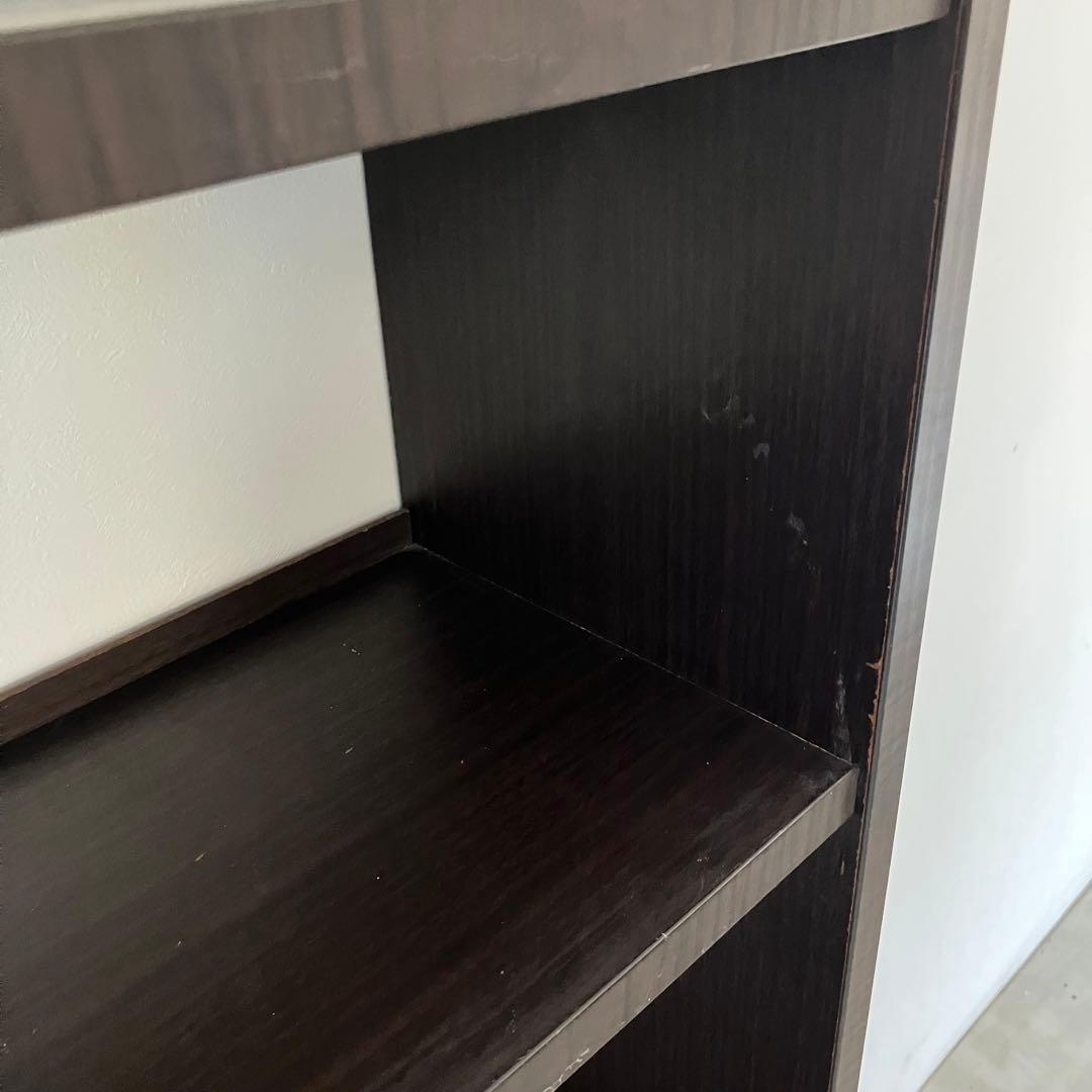 昭和レトロ　アンティーク　ヴィンテージ　古家具　古家具　食器棚　ブックシェルフ