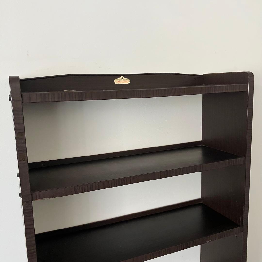 昭和レトロ　アンティーク　ヴィンテージ　古家具　古家具　食器棚　ブックシェルフ