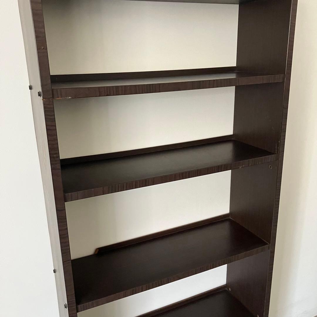 昭和レトロ　アンティーク　ヴィンテージ　古家具　古家具　食器棚　ブックシェルフ