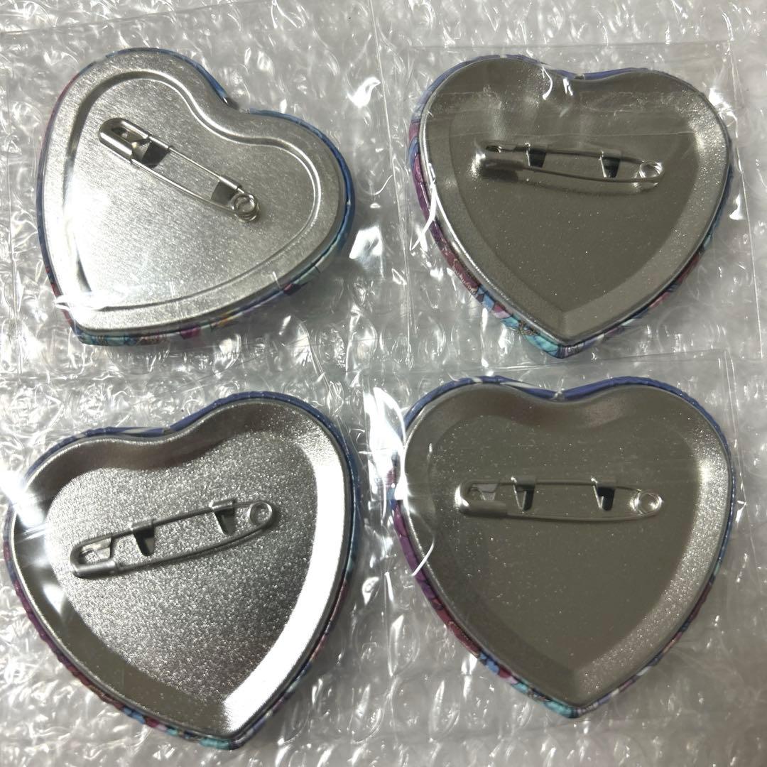日々樹渉 とるパカ 願望ホログラムハート缶バッジ セット - メルカリ