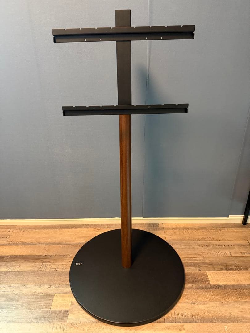 WALL A2 テレビ スタンド ハイタイプ キャスター ウォールナット