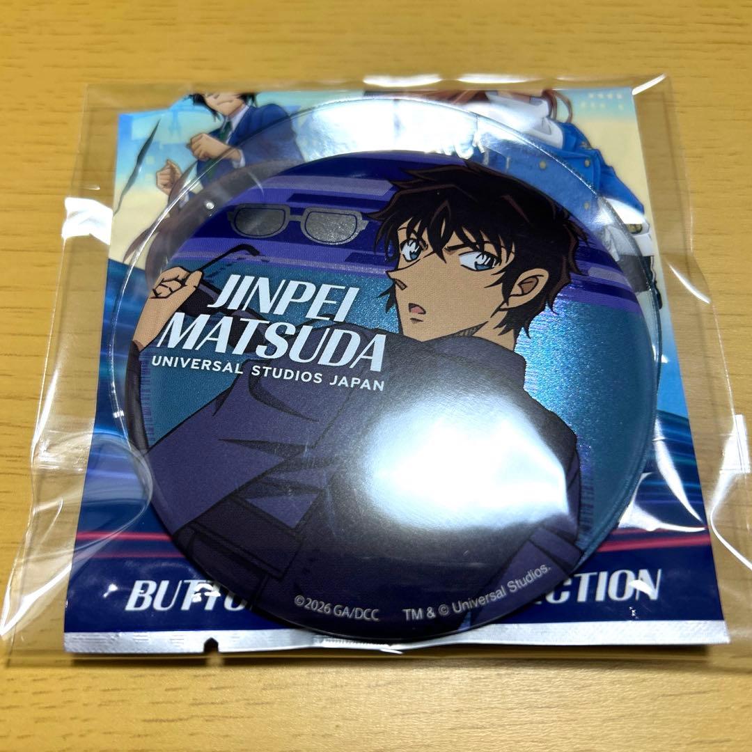 USJ 名探偵コナン コレクタブル缶バッジ 松田陣平 - メルカリ