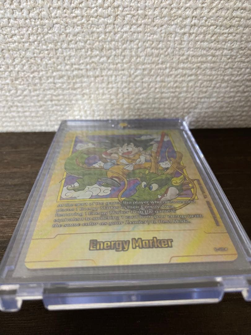ドラゴンボール マンガブースター01エナジーマーカー 金 E-42 1巻 英語