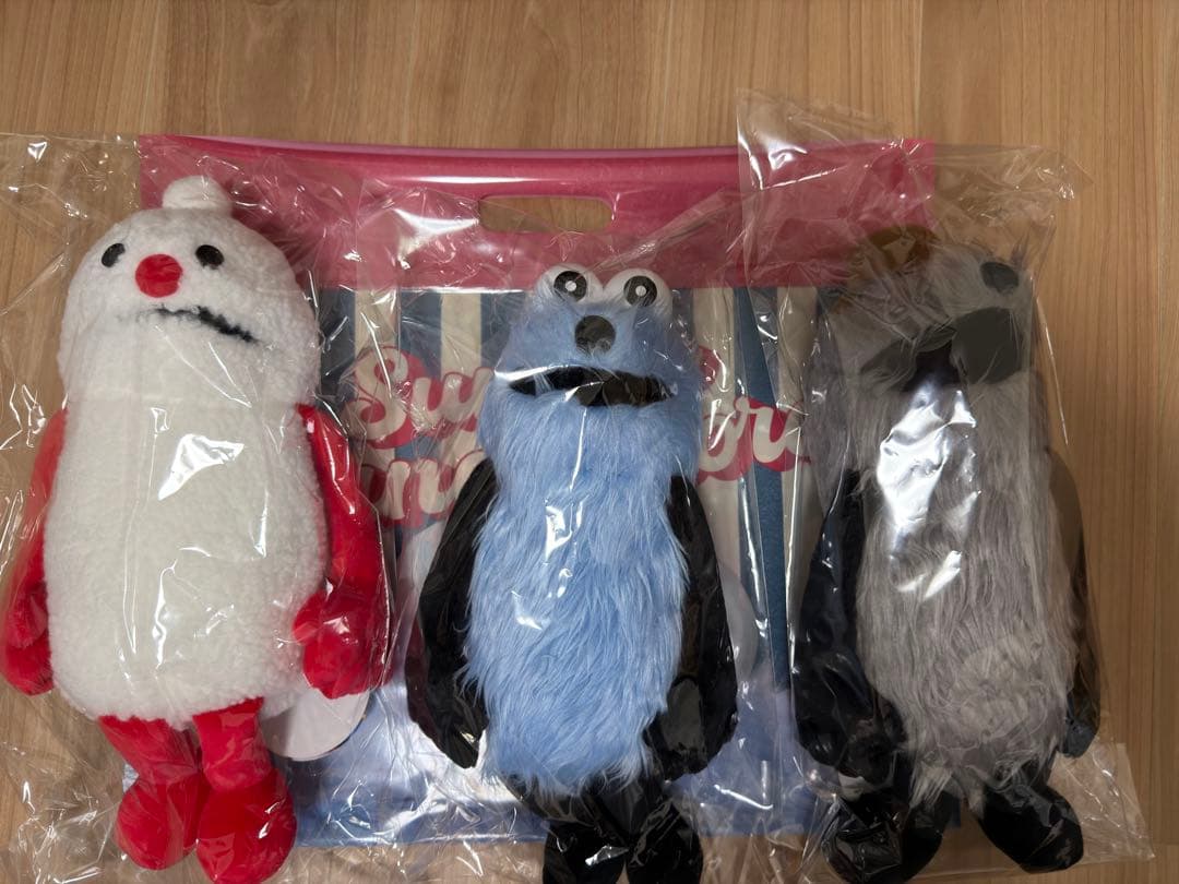 パペットスンスン ポップアップストア ぬいぐるみ 3体セット