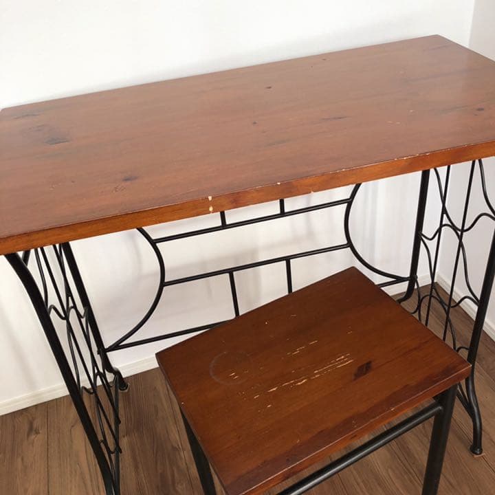 【送料込】B-COMPANY テーブル ドレッサー 机 椅子 イス