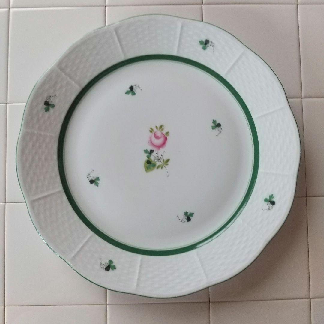 ヘレンド・ウィーンの薔薇★プレート２枚