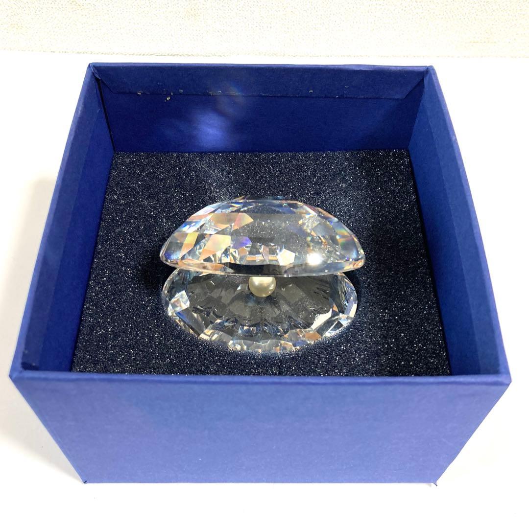 Swarovski Shell with Pearl ラージ　014389