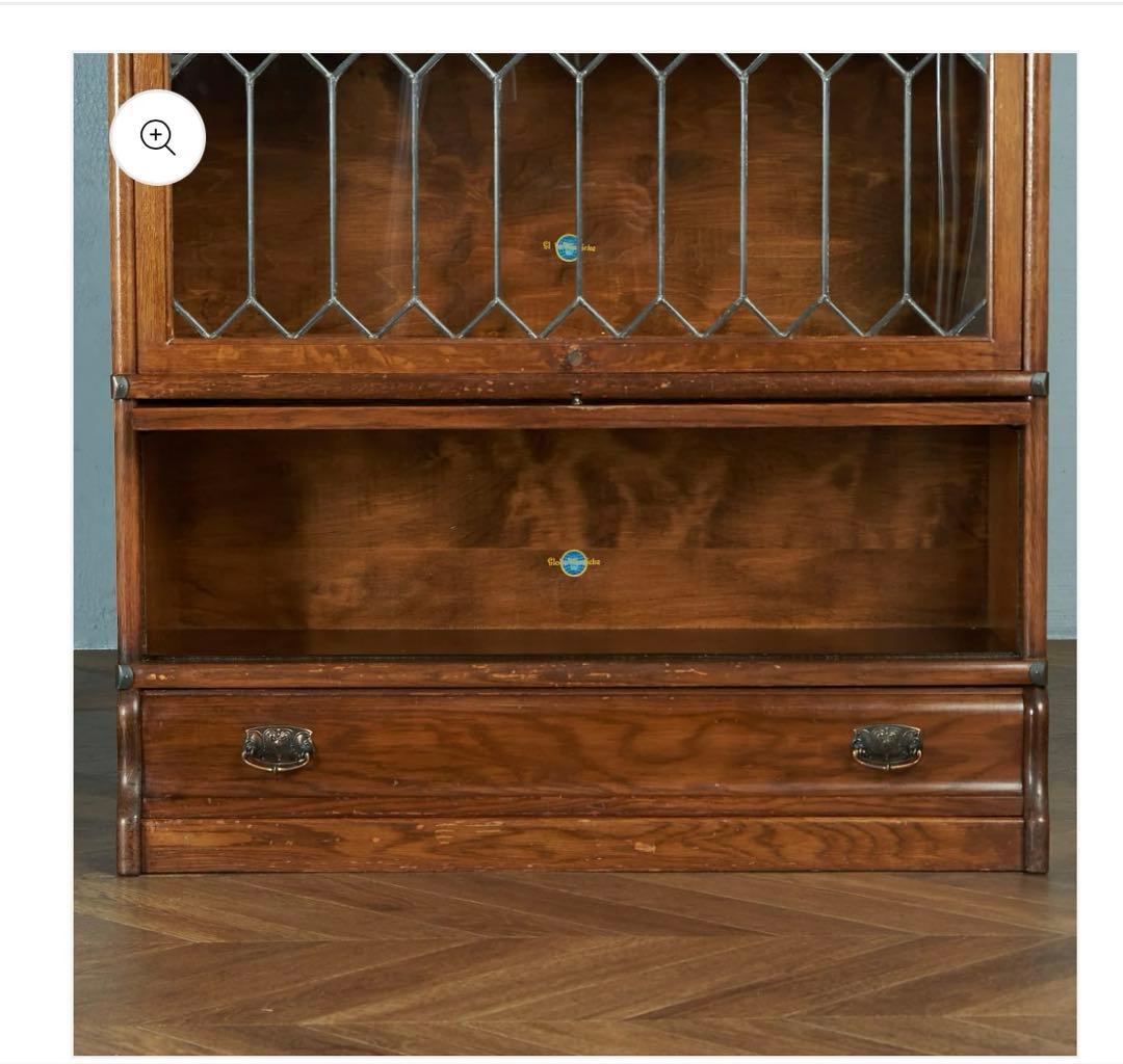 グローブヴェルニッケ社　スタッキングブックケース　アンティーク家具　本棚