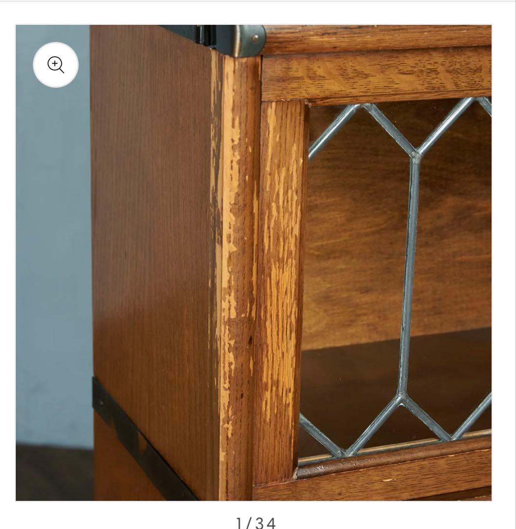 グローブヴェルニッケ社　スタッキングブックケース　アンティーク家具　本棚