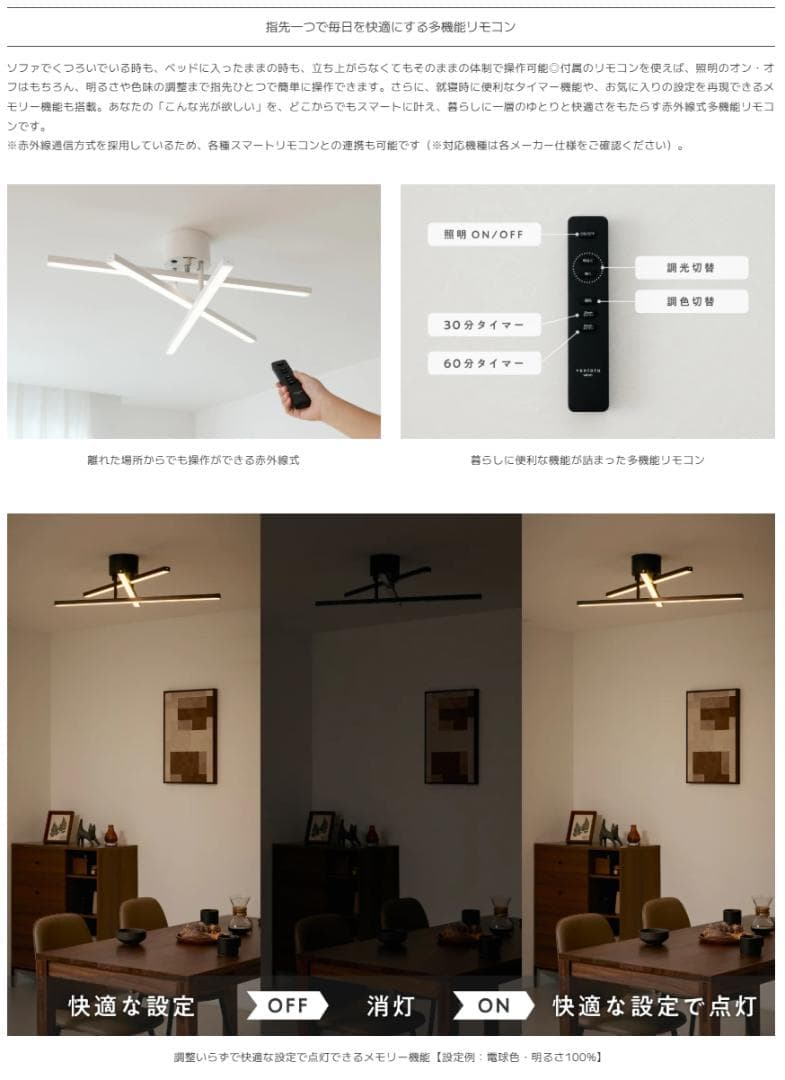 164 VENTOTA LEDシーリングライト Astra（アストラ）