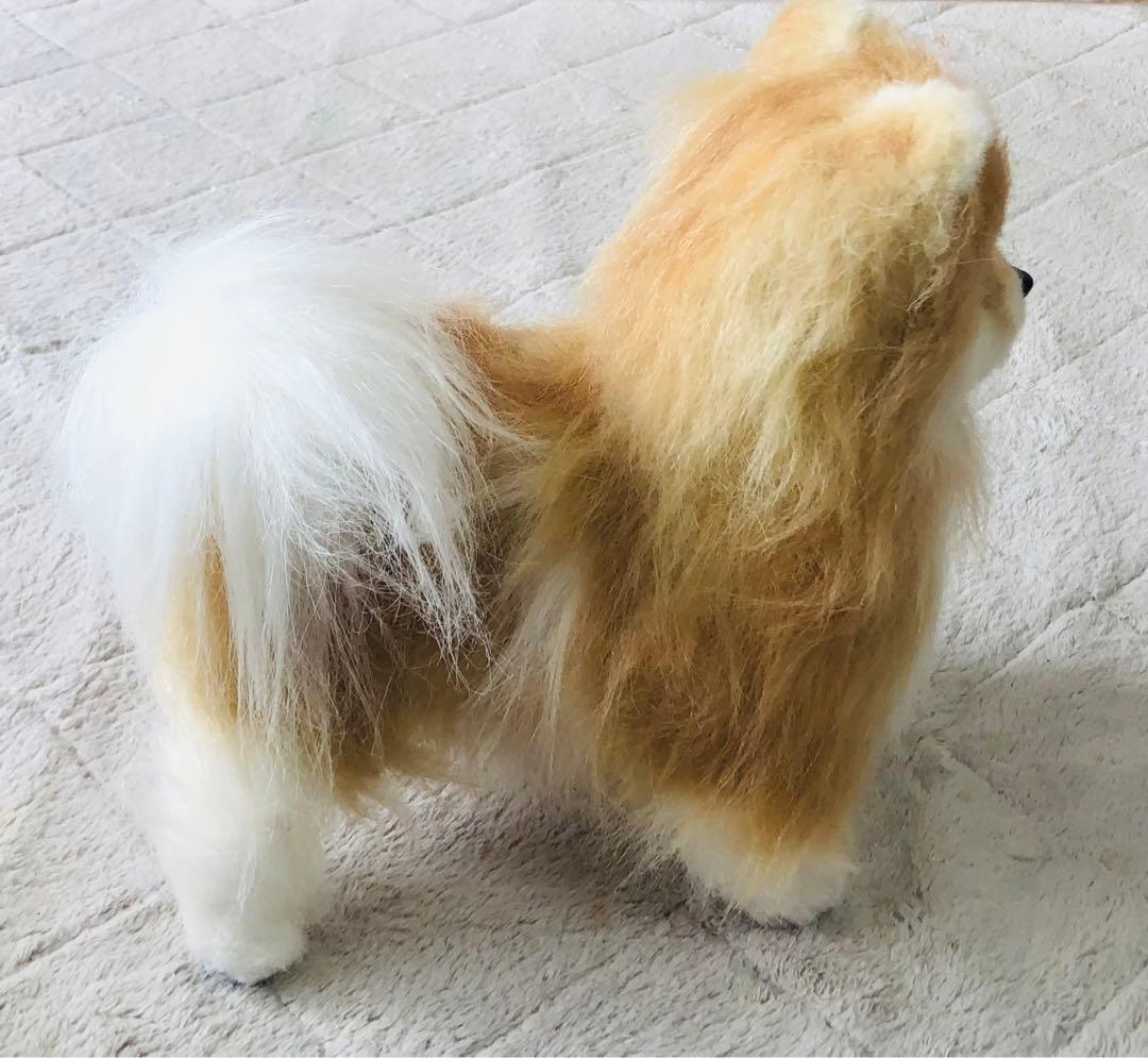 作家様　ハンドメイド　ぬいぐるみ　犬　ポメラニアン　リアルぬいぐるみ
