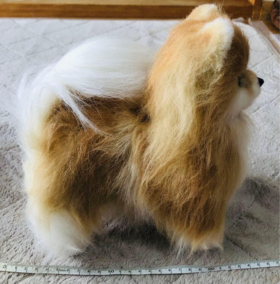 作家様　ハンドメイド　ぬいぐるみ　犬　ポメラニアン　リアルぬいぐるみ