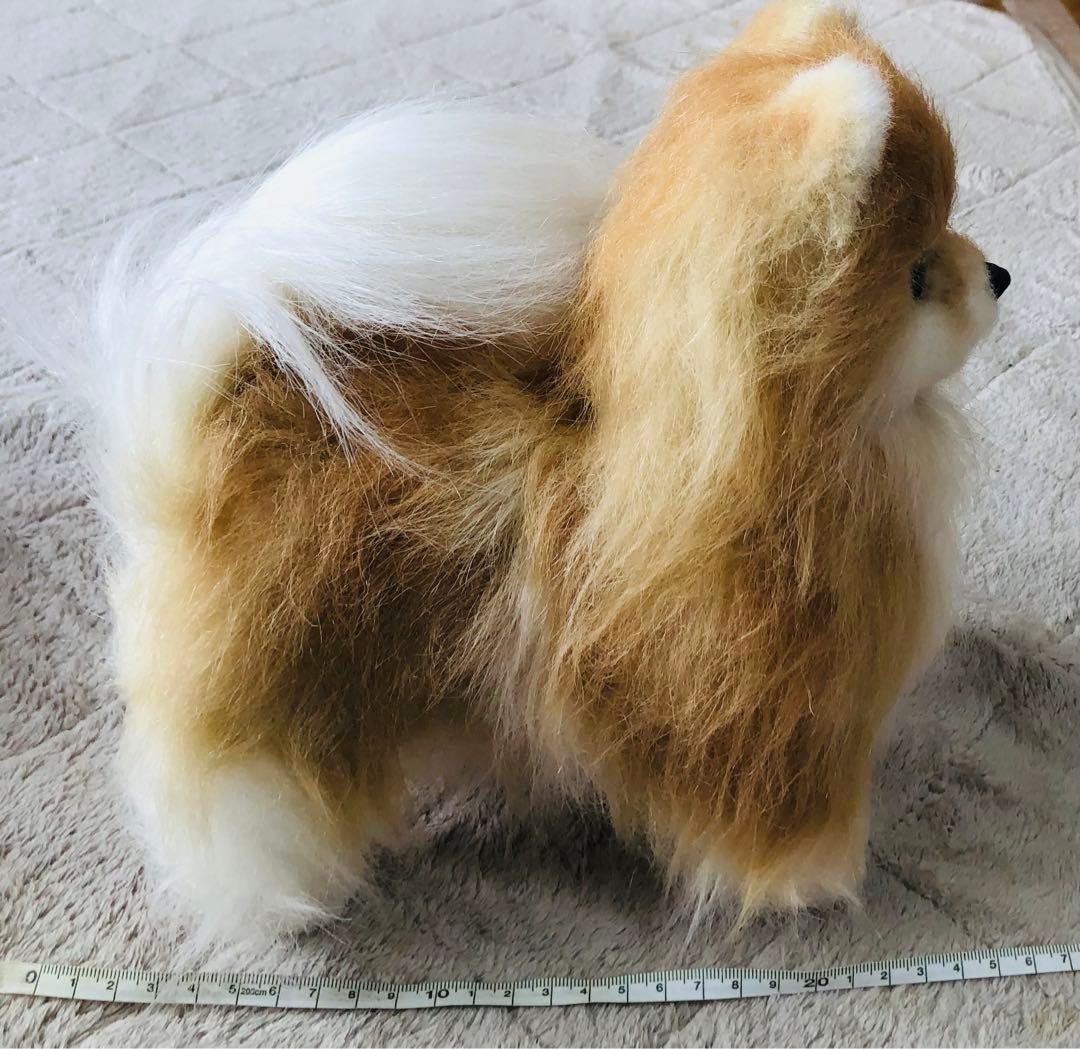 作家様　ハンドメイド　ぬいぐるみ　犬　ポメラニアン　リアルぬいぐるみ