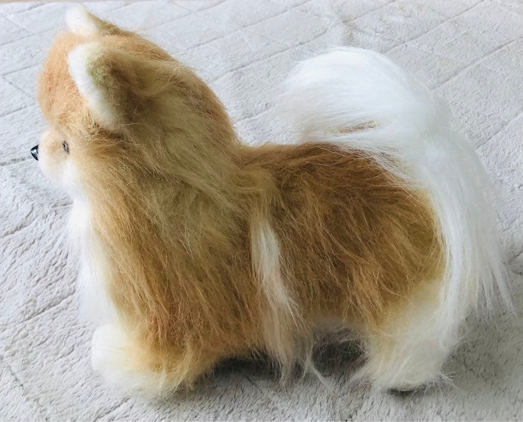 作家様　ハンドメイド　ぬいぐるみ　犬　ポメラニアン　リアルぬいぐるみ