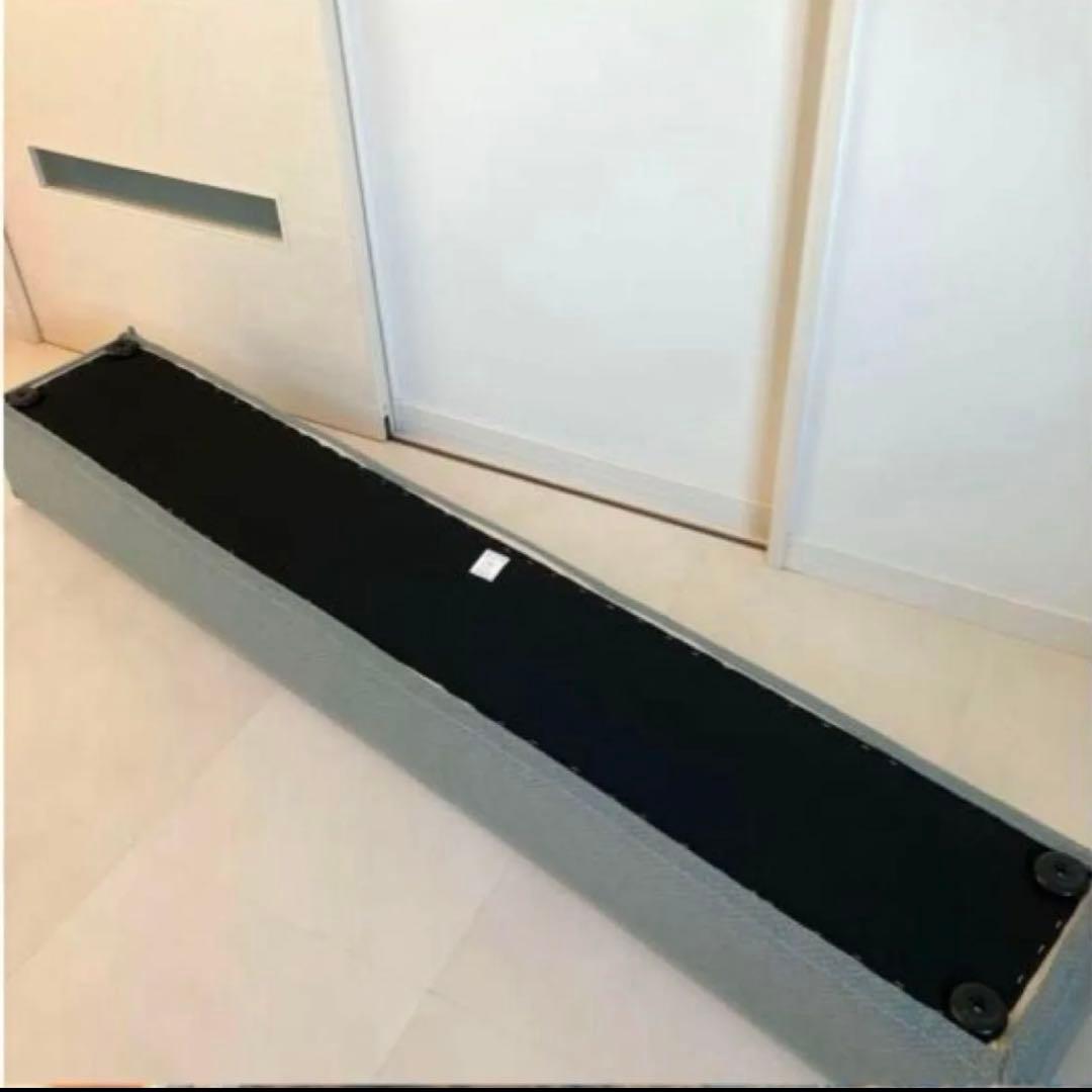 ACTUS アクタス　スツール　オットマンSTOOL 水色×グレー　たのメル便