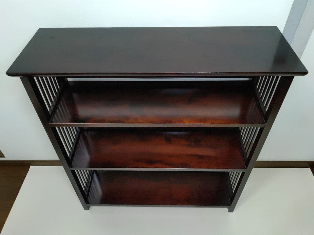 希少 HOKKAIDOU 北海道民芸 本棚 書棚 飾棚 オープン シェルフ